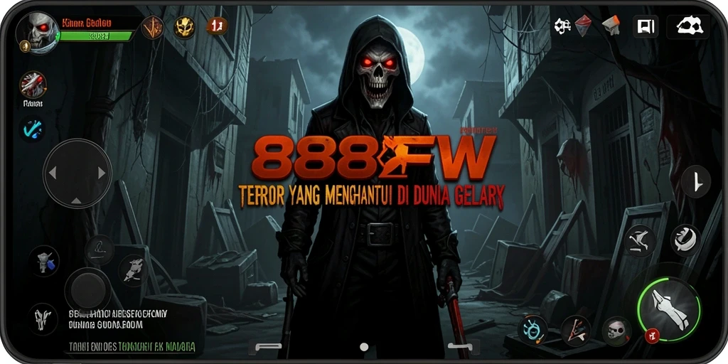 Gameplay menegangkan dari 888FW dengan suasana Horror yang kental.