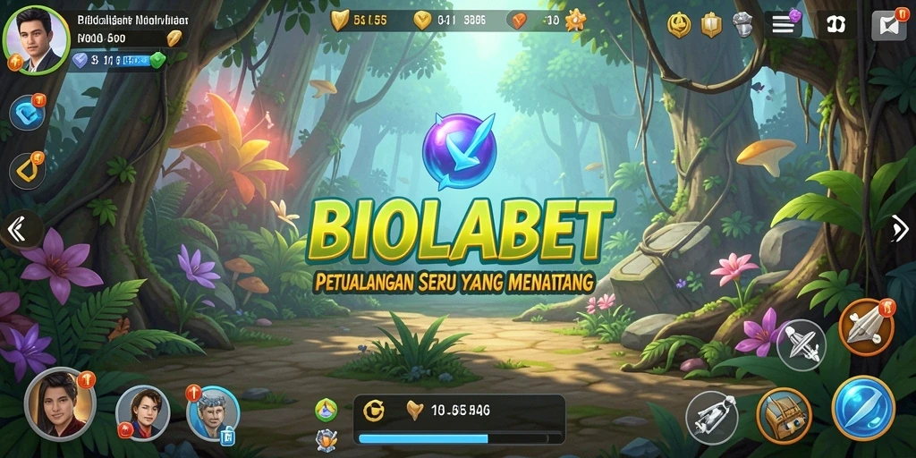 Tampilan gameplay seru dalam BIOLABET yang menantang.