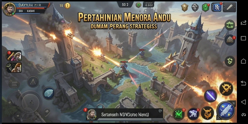 Gameplay menakjubkan Tower Defense di DAYA4D.