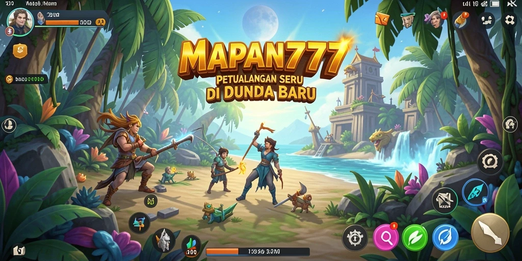Screenshot MAPAN777 menunjukkan gameplay seru dan dunia yang luas.