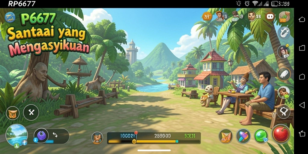 Gambaran gameplay RP6677 yang menyenangkan dan menghibur.