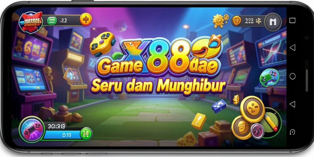 Tampilan gameplay menarik dari X88 yang memikat.